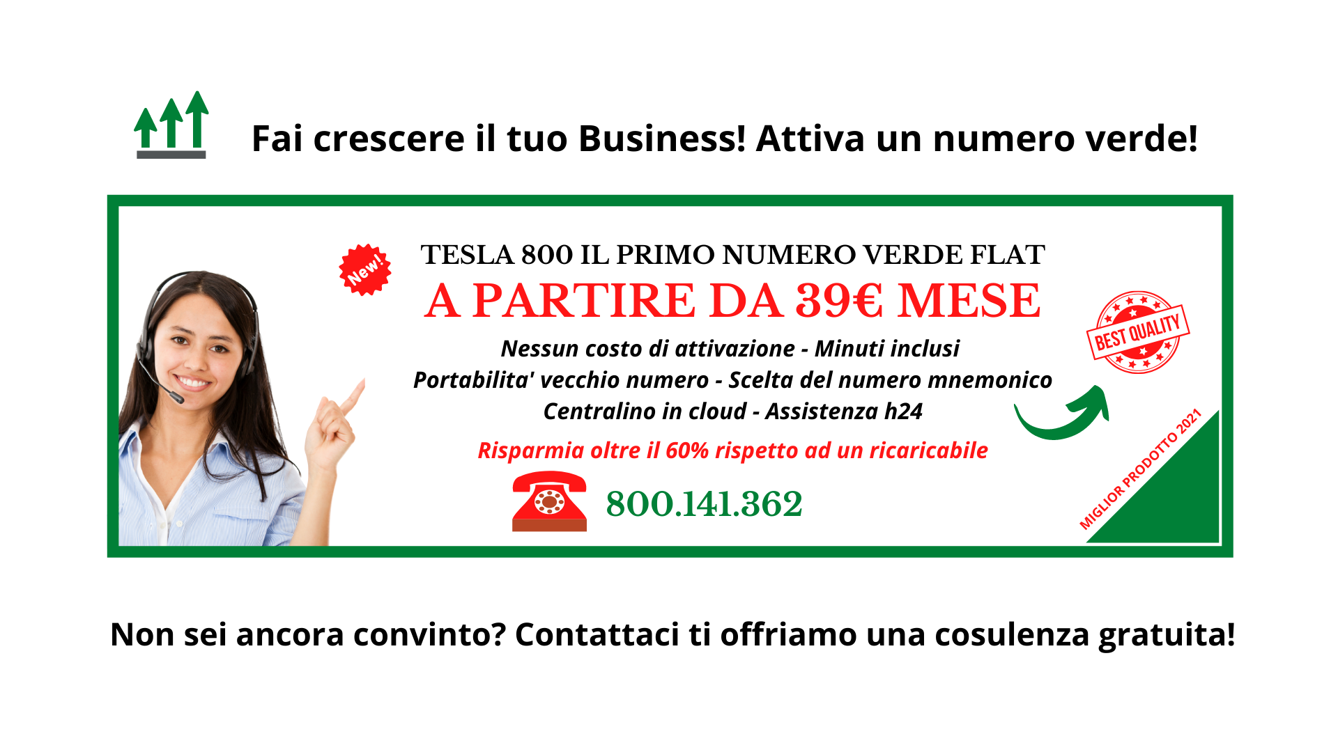 creare numero verde