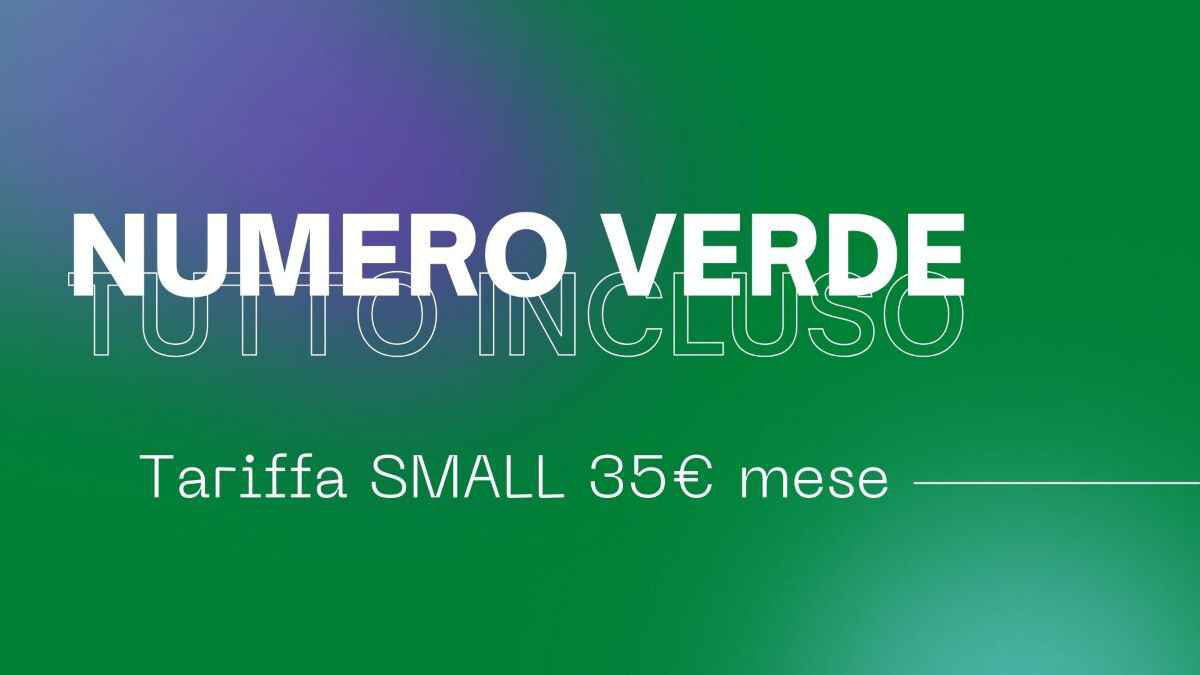numero verde tariffa small
