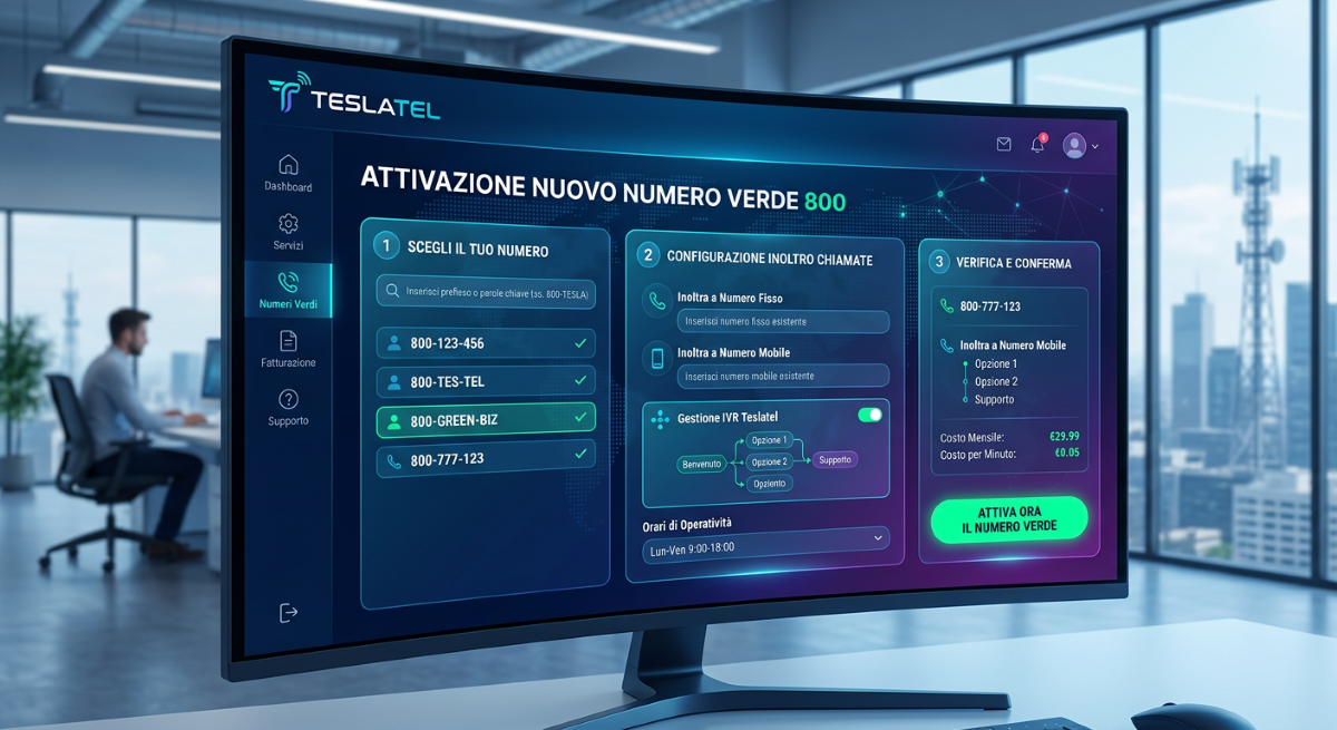 Tutte le istruzioni su come acquistare un numero verde